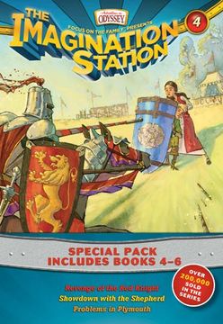 portada Imagination Station Books 3-Pack: Revenge of the Red Knight / Showdown with the Shepherd / Problems in Plymouth (AIO Imagination Station Books) (in English)