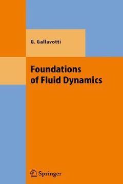 portada foundations of fluid dynamics (en Inglés)
