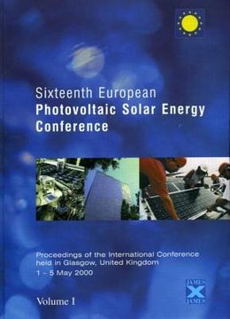 portada sixteenth european photovoltaic solar energy conference: proceedings of the international conference held in glasgow 1-5 may 2000