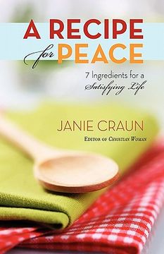 portada a recipe for peace (en Inglés)