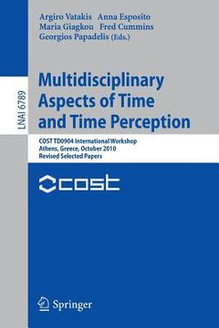 portada multidisciplinary aspects of time and time perception (in English)