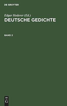 portada Deutsche Gedichte (en Alemán)