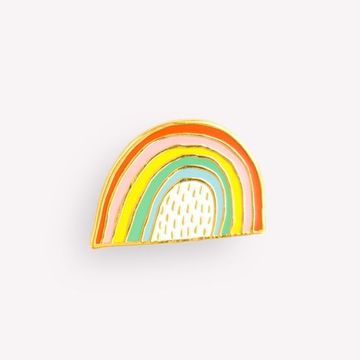 portada Pin Vintage Rainy Rainbow