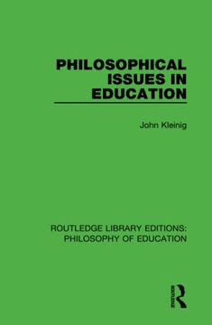 portada Philosophical Issues in Education (in English)