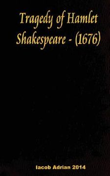 portada Tragedy of Hamlet Shakespeare - (1676) (in English)