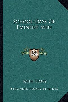 portada school-days of eminent men