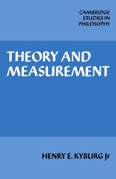 portada Theory and Measurement (Cambridge Studies in Philosophy) (en Inglés)