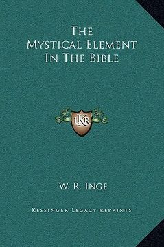 portada the mystical element in the bible (en Inglés)