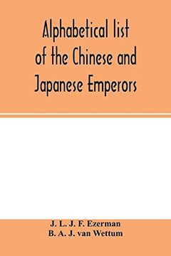 portada Alphabetical List of the Chinese and Japanese Emperors 