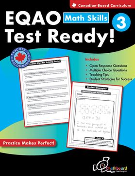 portada Eqao Test Ready Math Skills 3 (in English)