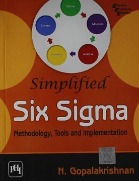 portada Simplified six Sigmamethodology, Tools and Implementation