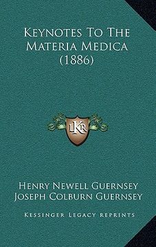 portada keynotes to the materia medica (1886) (in English)