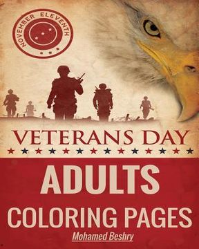 portada Veterans Day: Adults Coloring Pages (en Inglés)