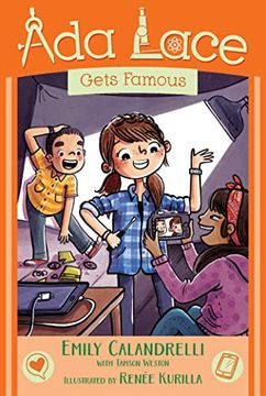 portada Ada Lace Gets Famous (6) (an ada Lace Adventure) (in English)