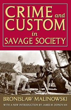 portada crime and custom in savage society (en Inglés)
