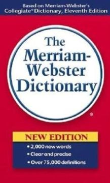portada Merriam Webster Dictionary (en Inglés)