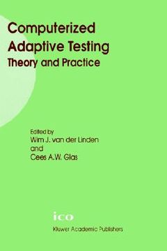 portada computerized adaptive testing: theory and practice