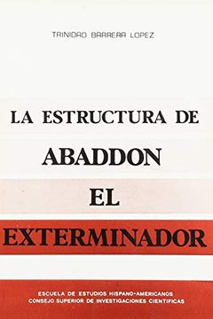 portada Estructura de Abaddon el Exterminador la (in Spanish)
