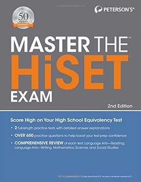 portada Master the Hiset Exam, 2nd Edition 