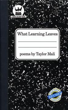 portada what learning leaves (en Inglés)