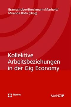 portada Kollektive Arbeitsbeziehungen in der gig Economy (en Alemán)