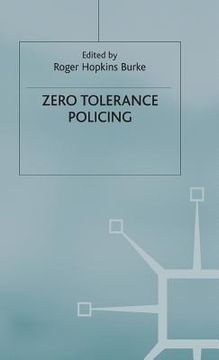 portada Zero Tolerance Policing (en Inglés)