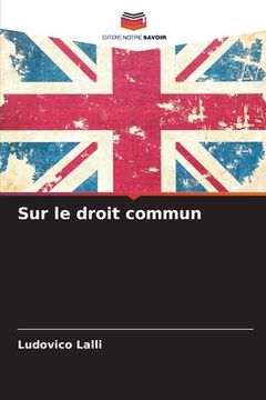 portada Sur le droit commun (en Francés)