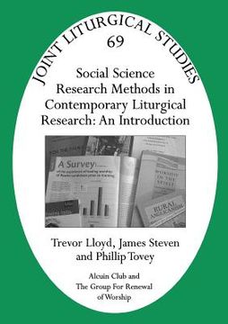 portada jls 69 social science research methods in contemporary liturgical research: an introduction (en Inglés)