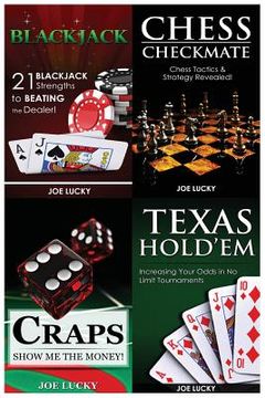portada Blackjack & Chess Checkmate & Poker & Craps & Texas Holdem (en Inglés)