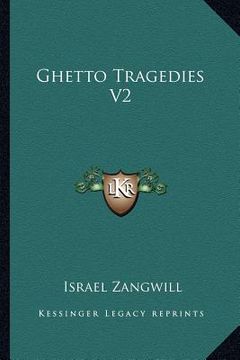 portada ghetto tragedies v2 (en Inglés)