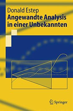 portada Angewandte Analysis in Einer Unbekannten (en Alemán)