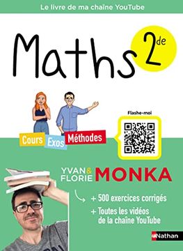 portada Maths 2de Avec Yvan Monka (en Francés)