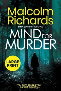 portada Mind for Murder: Large Print Edition (in English)