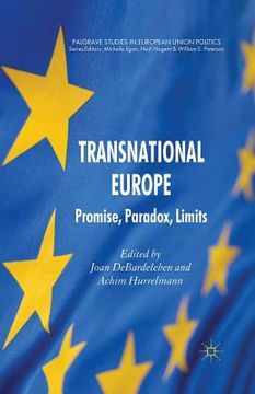 portada Transnational Europe: Promise, Paradox, Limits (en Inglés)