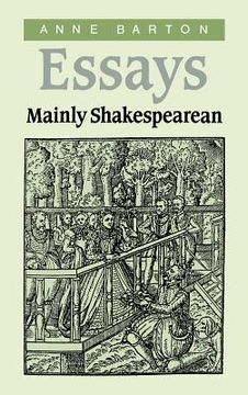 portada Essays, Mainly Shakespearean 