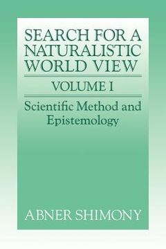 portada The Search for a Naturalistic World View: Volume 1 (en Inglés)