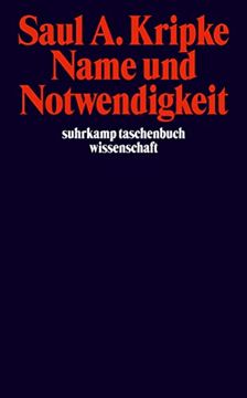 portada Name und Notwendigkeit (Suhrkamp Taschenbuch Wissenschaft) (en Alemán)