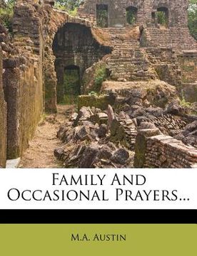 portada family and occasional prayers... (en Inglés)
