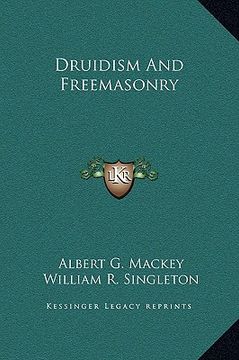 portada druidism and freemasonry (en Inglés)