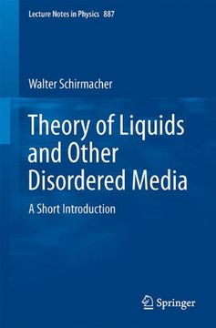 portada Theory of Liquids and Other Disordered Media: A Short Introduction (Lecture Notes in Physics)