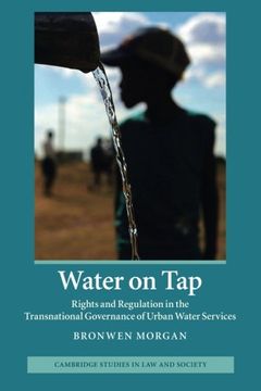 portada Water on tap Paperback (Cambridge Studies in law and Society) (en Inglés)