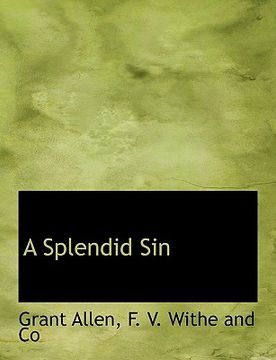 portada a splendid sin (in English)