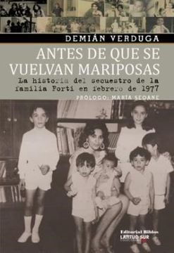 portada Antes de que se Vuelvan Mariposas (in Spanish)