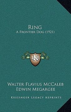 portada ring: a frontier dog (1921)