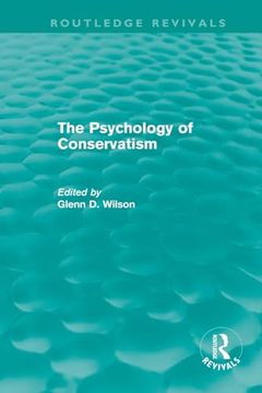 portada The Psychology of Conservatism (Routledge Revivals) (en Inglés)