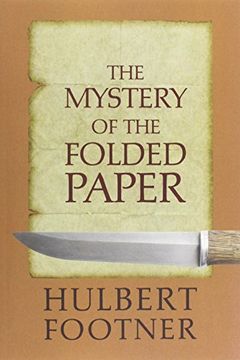 portada The Mystery of the Folded Paper (an Amos Lee Mappin Mystery)