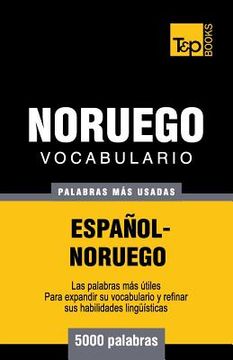 portada Vocabulario Español-Noruego - 5000 palabras más usadas (en Portugués)