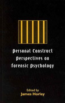 portada Personal Construct Perspectives on Forensic Psychology (en Inglés)