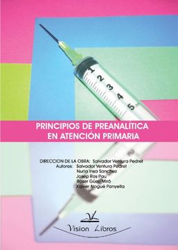 portada Principios Basicos de Preanalitica (in Spanish)