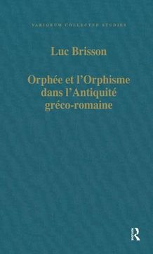 portada Orphée et L’Orphisme Dans L’Antiquité Gréco-Romaine (Variorum Collected Studies)